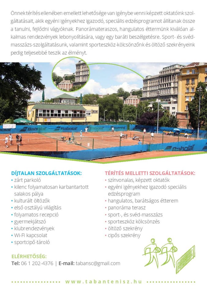 Tabáni Tenisz Center - Gym, District 1 (3)