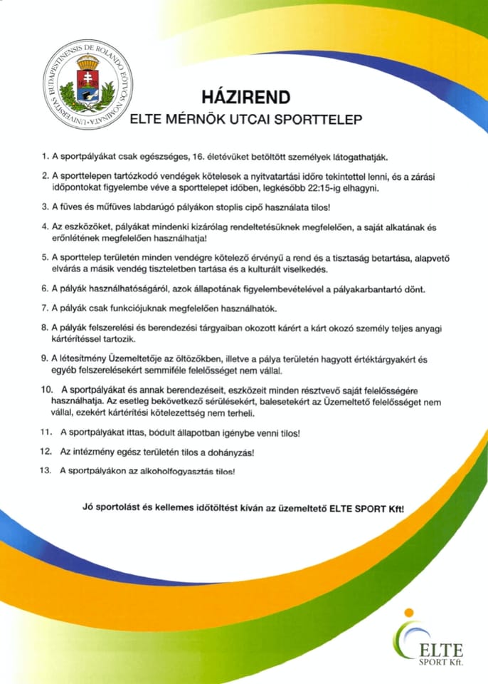 Mérnök utcai sporttelep - Konditerem, 11. kerület