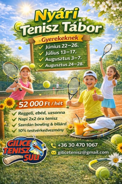 Gilice Tenisz Suli - Tennis, District 18 (4)