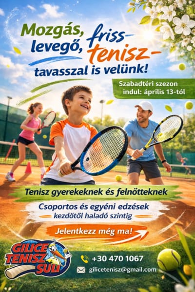 Gilice Tenisz Suli - Tennis, District 18 (5)