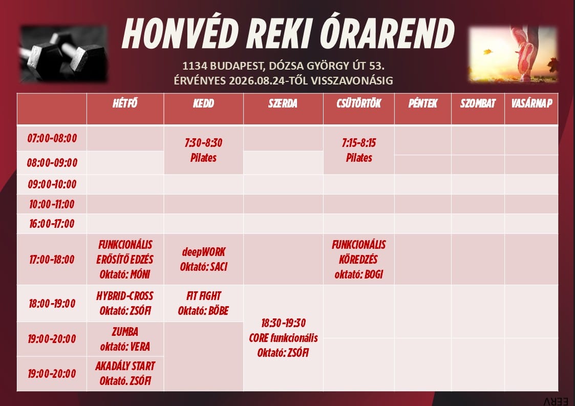 Honvéd Reki - Gym, District 13 (4)