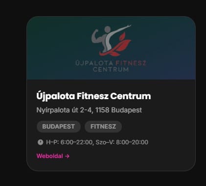 Újpalota Fitnesz Centrum - Gym, District 15 (3)