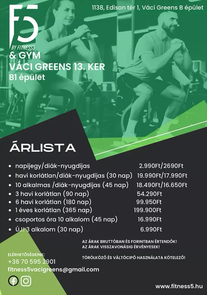 F5 Fitness & Gym - Konditerem, 13. kerület (2)