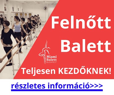 Felnőtt balett oktatás a Westend mellett - Miami Balett Budapest - Dance, District 13
