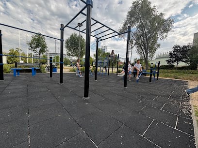 Tüske külső kondipark és street workout pálya - Gym, District 11