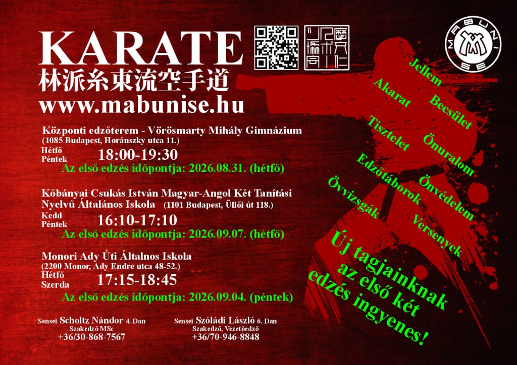 Mabuni SE Monori Dojo - Konditerem, 8. kerület